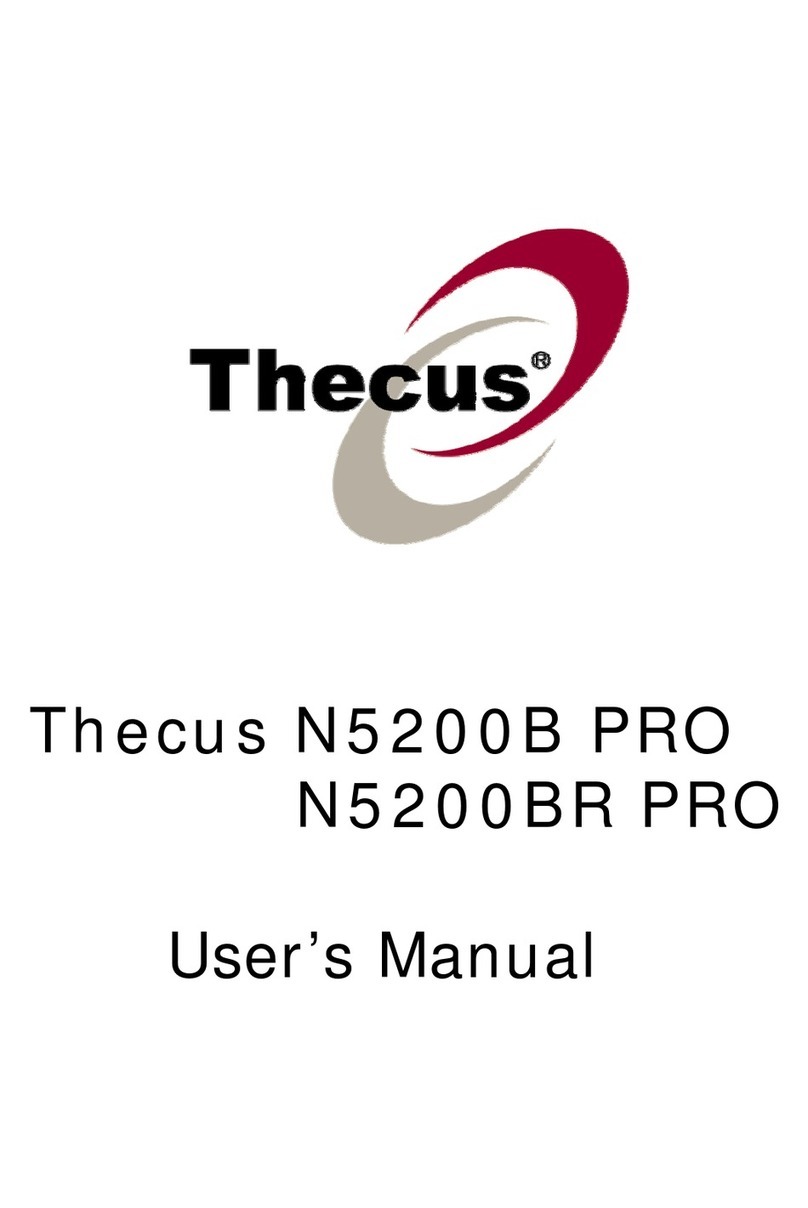 Thecus N5200B PRO user manual