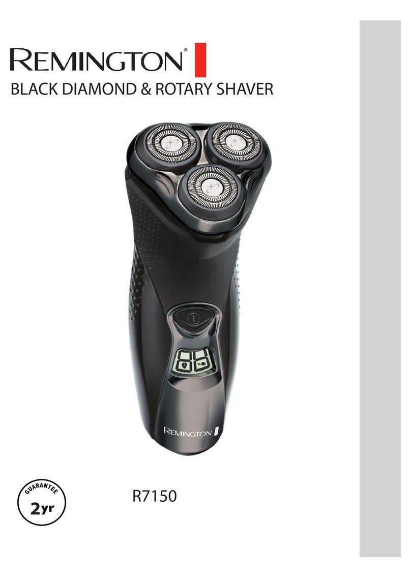 Remington Pivot & Flex R7150 User manual