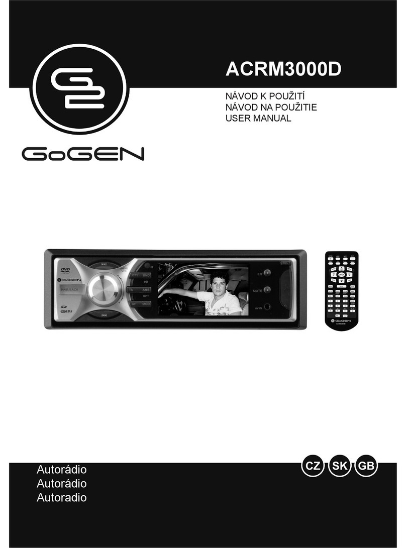 Gogen ACRM3000D User manual