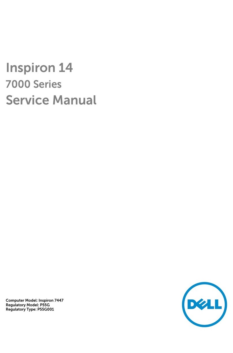 Dell Inspiron 14 7000 Series Service manual