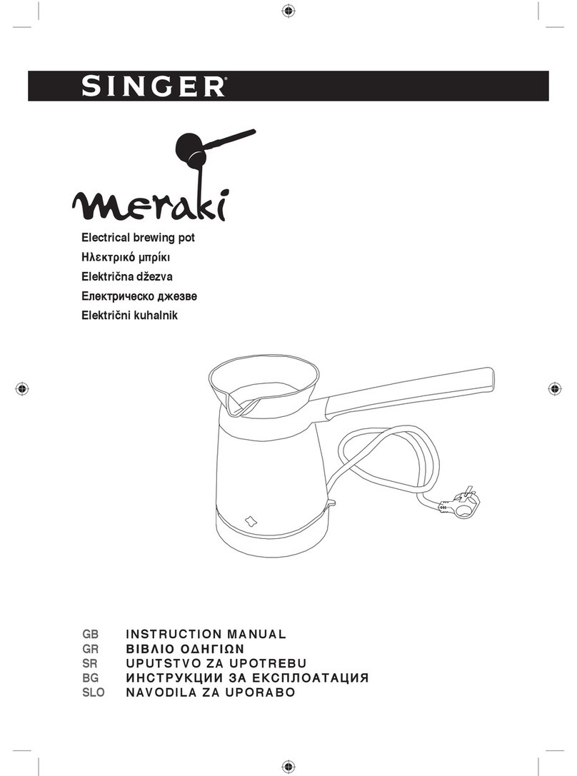 Singer Meraki User manual