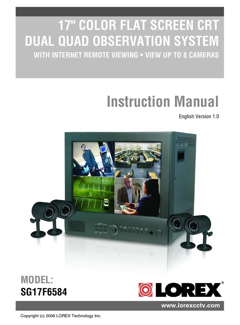 Lorex SG17F6584 instruction manual