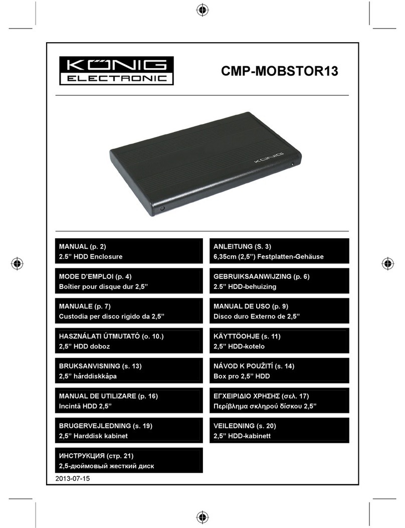 KONG Electronic CMP-MOBSTOR13 manual