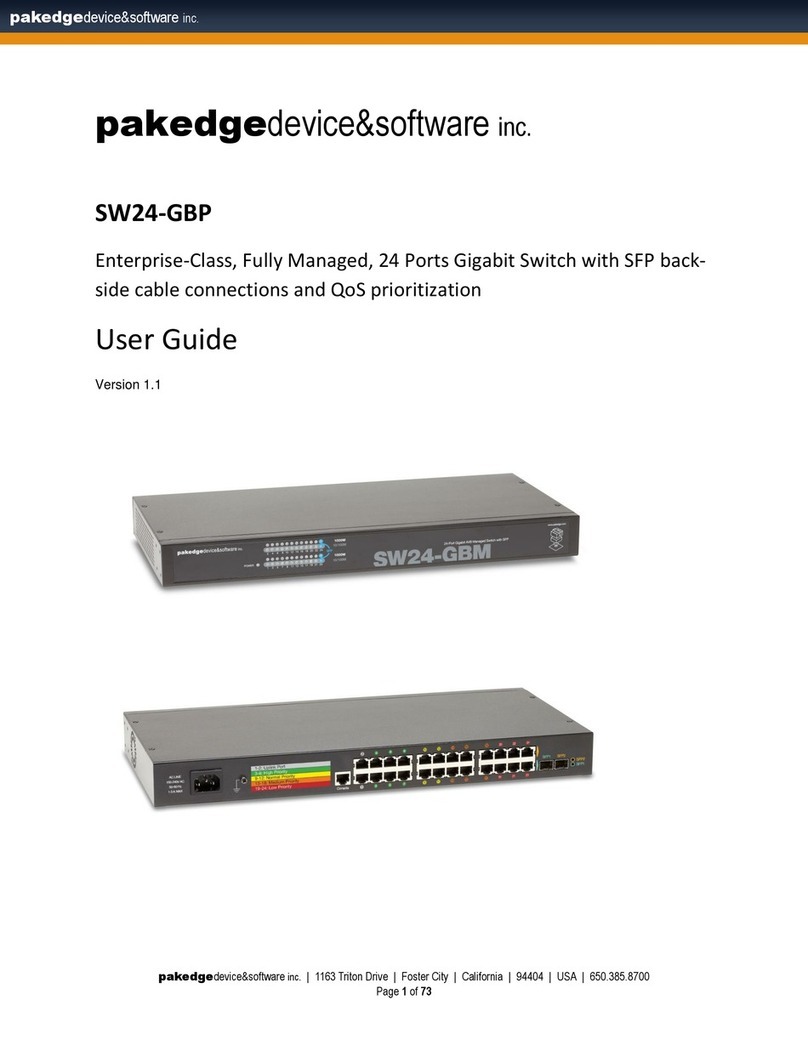 Pakedge Device & Software SW24-GBP user guide
