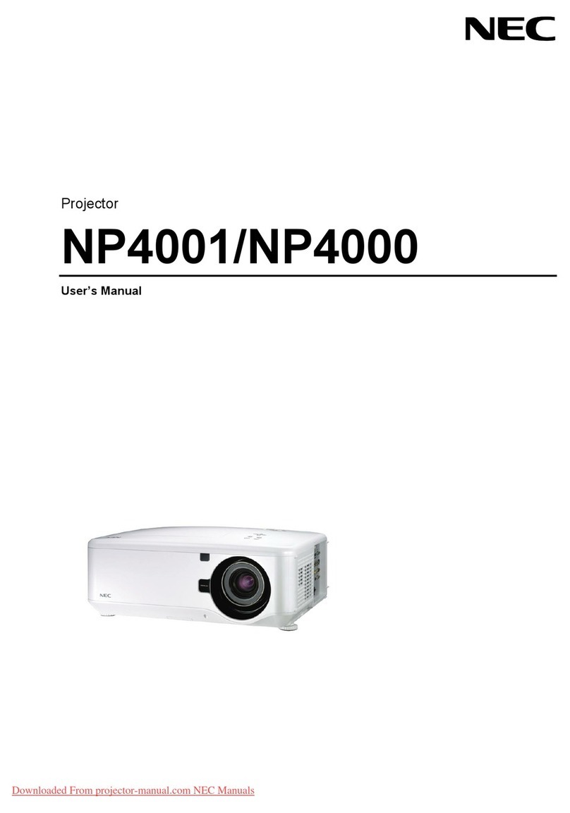 NEC NP4001 User manual