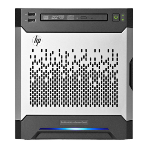 HP ProLiant MicroServer Gen8 Manual