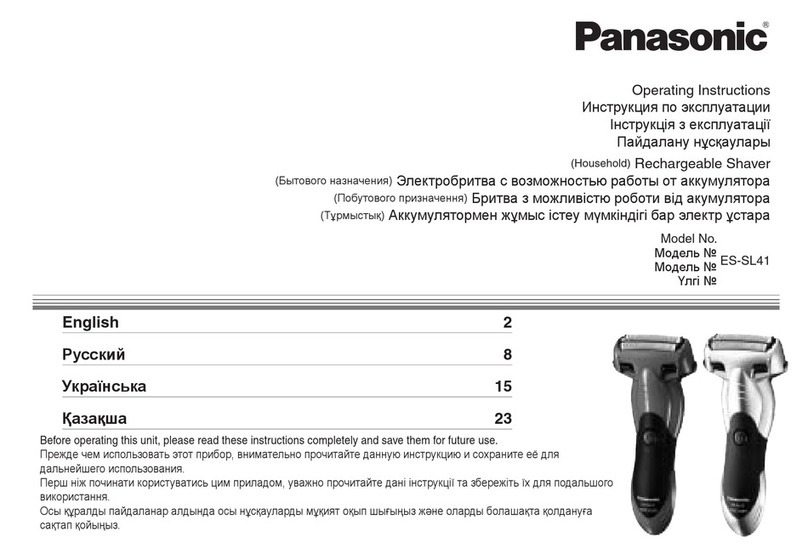Panasonic ES-SL41 User manual