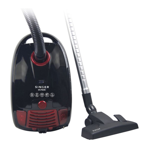 Singer VC7035 User manual
