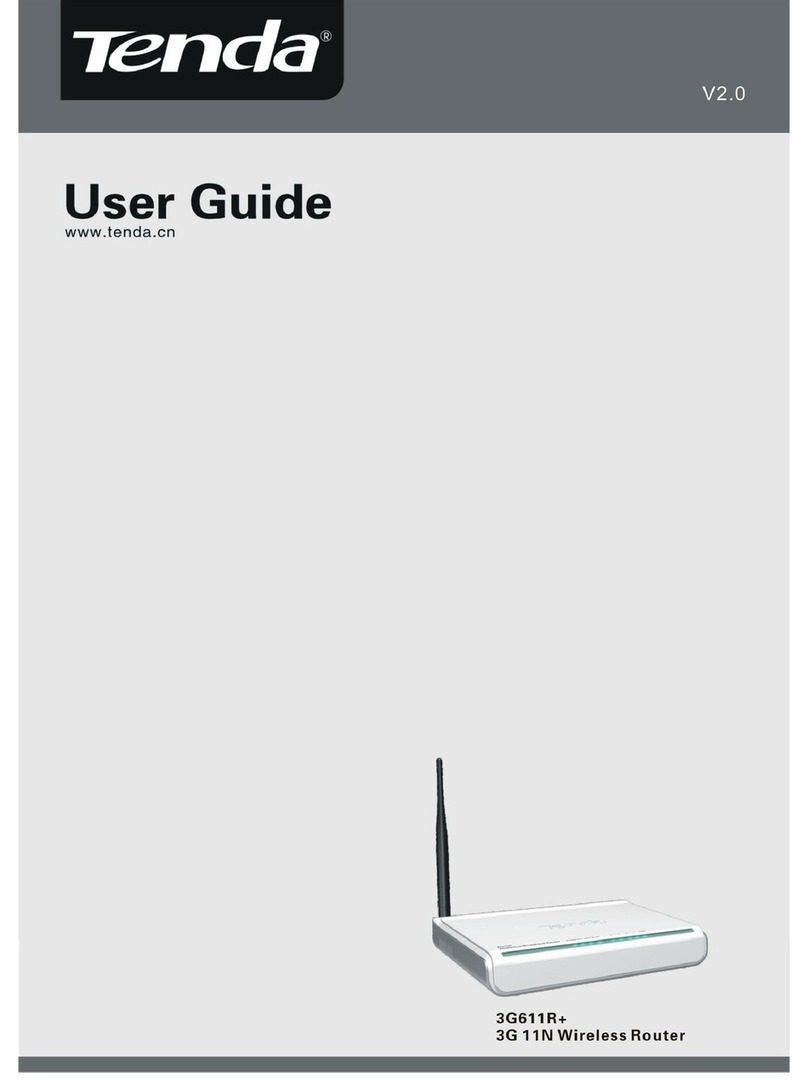 Tenda 3G611R+ user guide