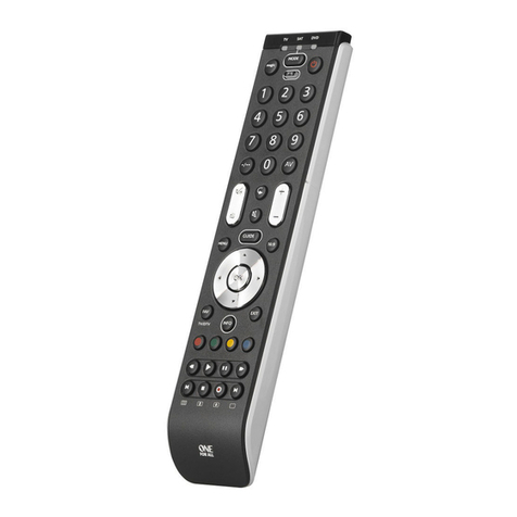 One Forall URC 7120 Simple manual