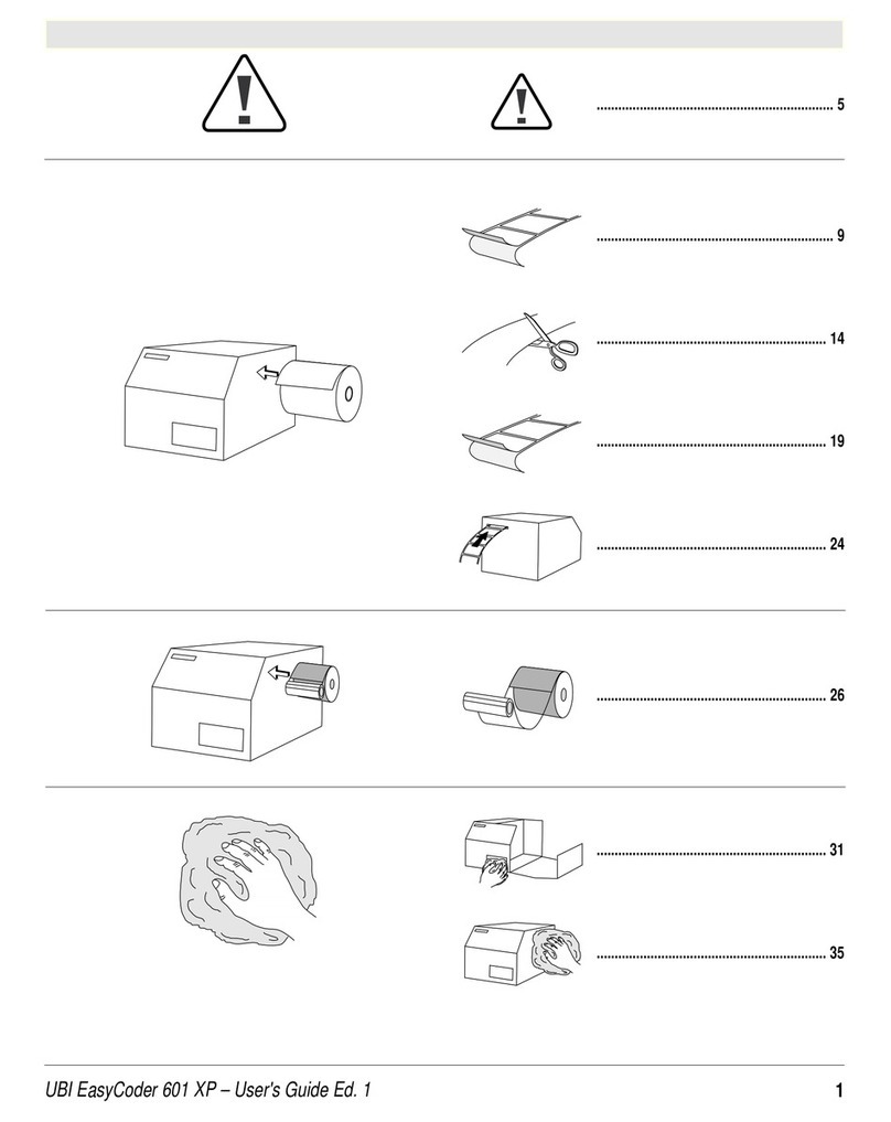 Intermec EasyCoder 601XP User manual