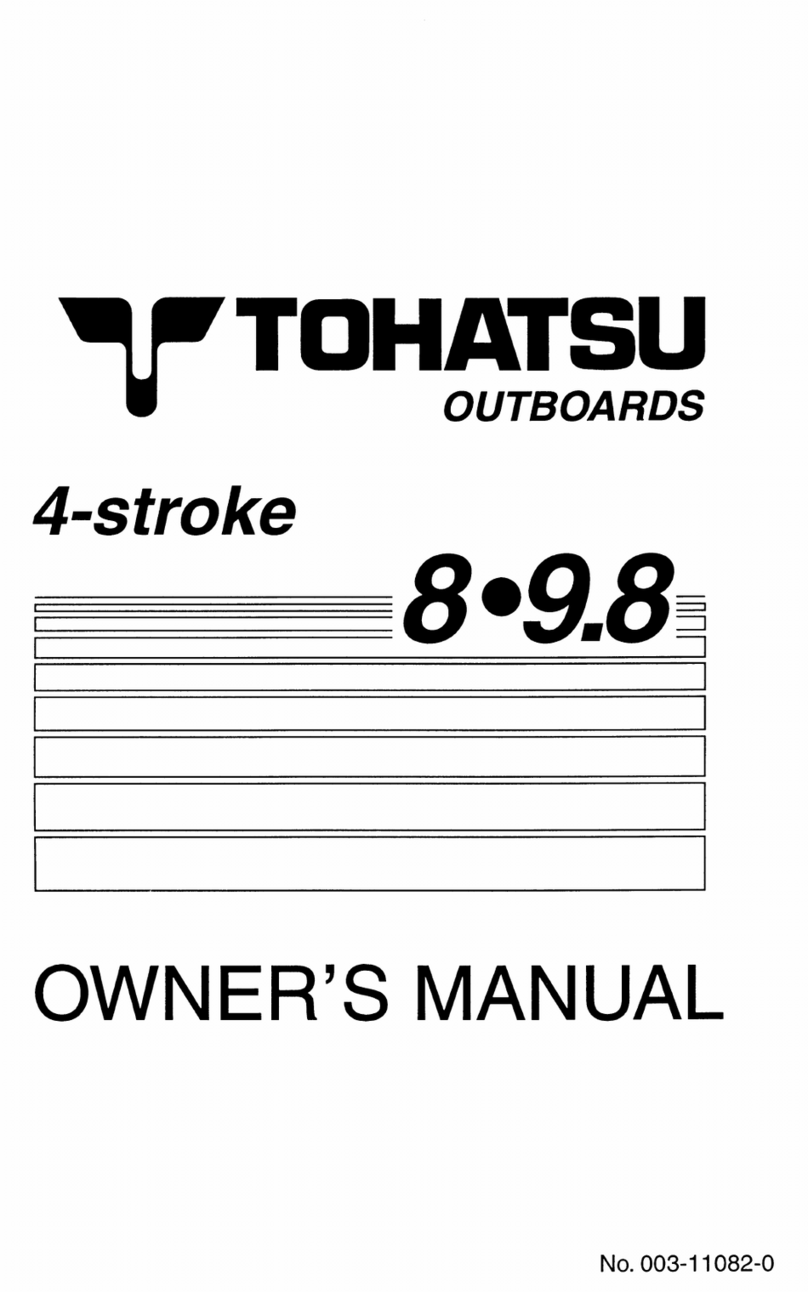 TOHATSU 8 owner's manual