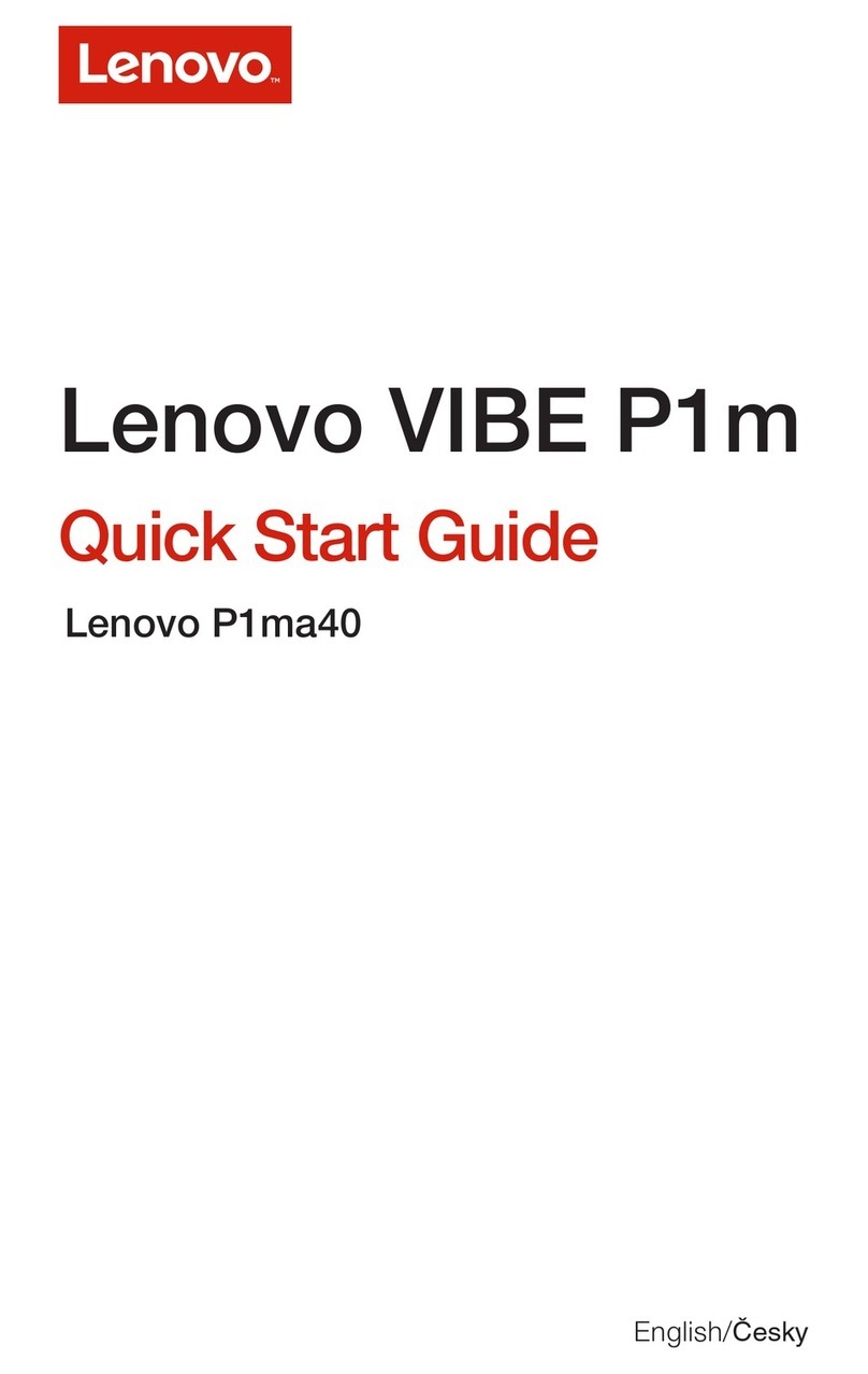 Lenovo VIBE P1m SERIES User manual