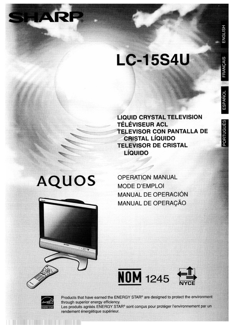 Sharp LC-15S4U User manual