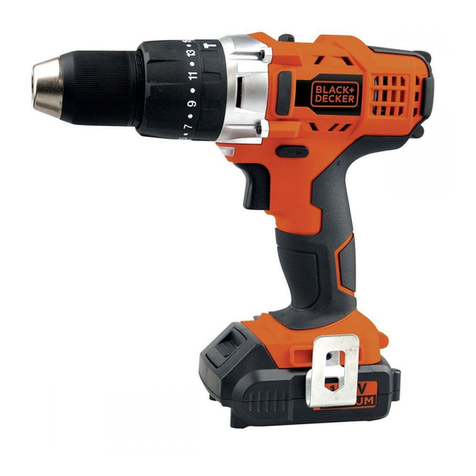 Black & Decker HP12 User manual