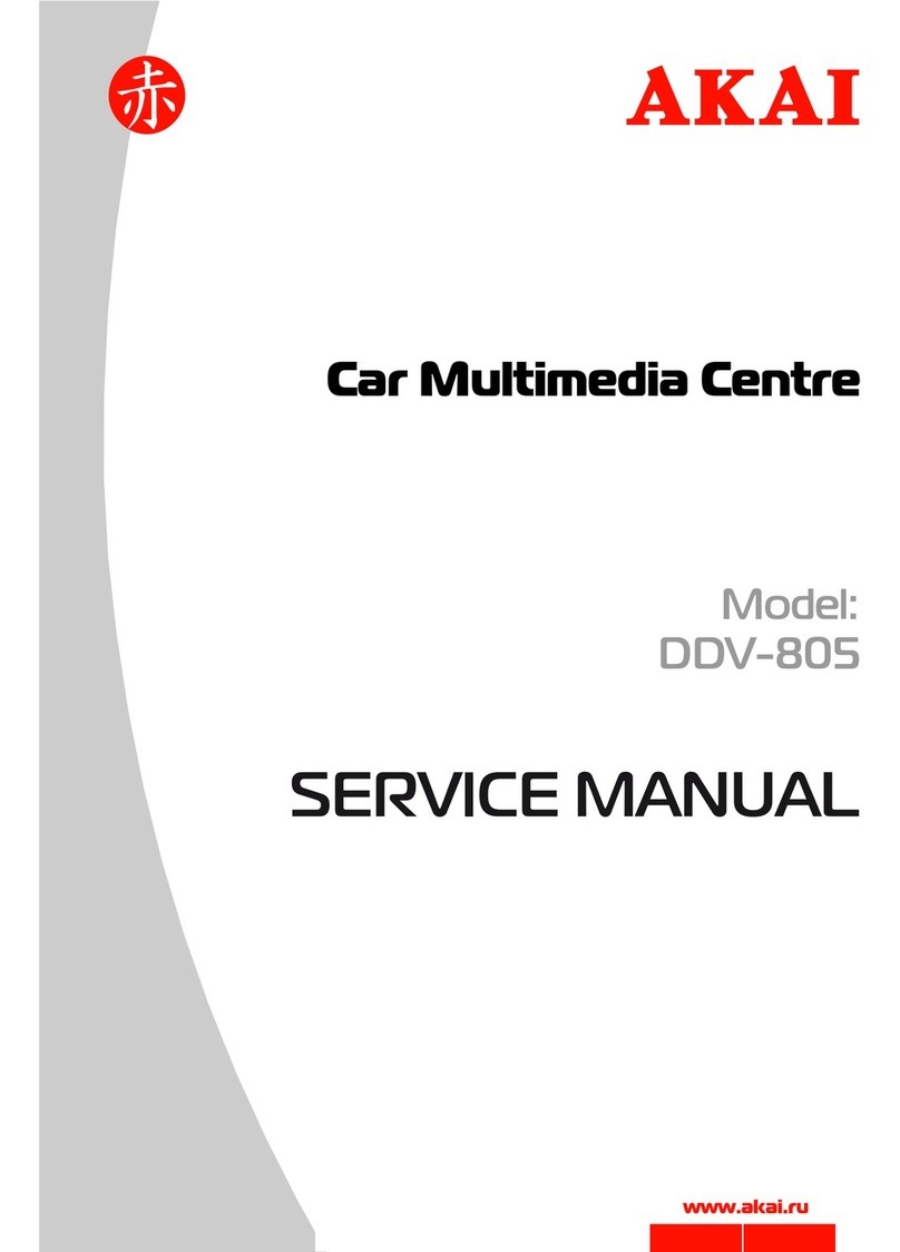 Akai DDV-805 Service manual