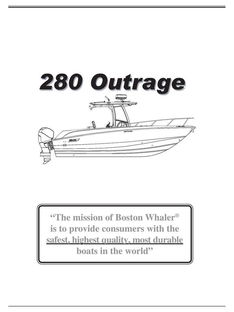 Boston Whaler 280 Outrage owner's manual