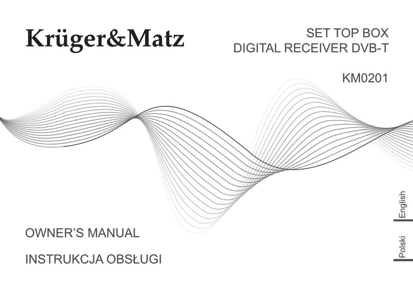 Kruger&Matz KM0201 owner's manual