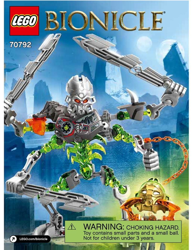 LEGO Bionicle 70792 User manual