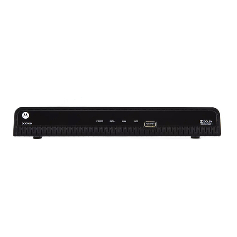 Motorola DCX700M user manual