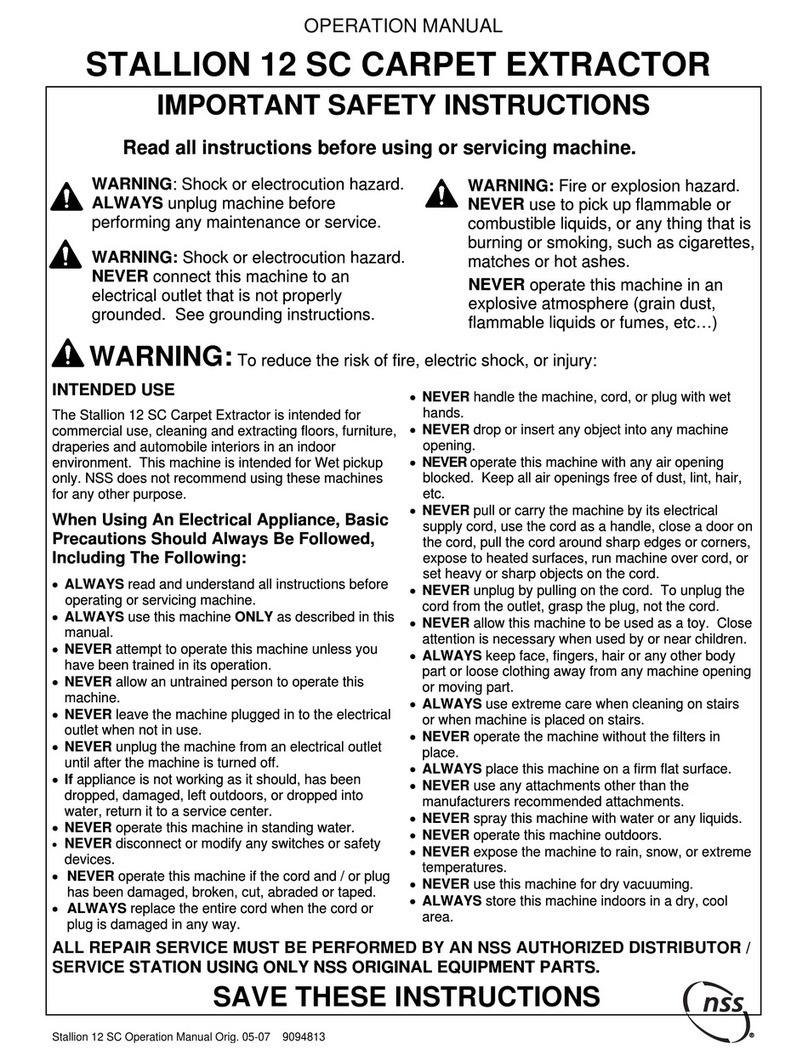 NSS STALLION 12 SC User manual