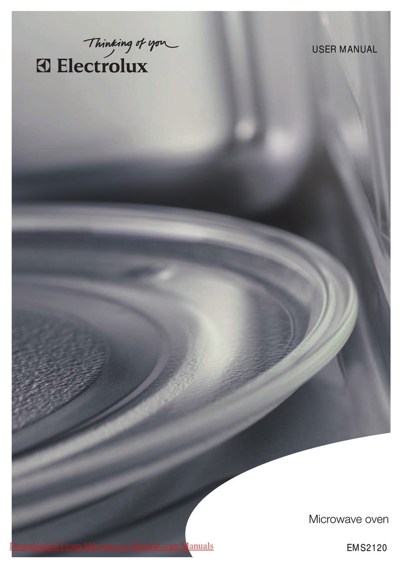 Electrolux EMS2120 User manual
