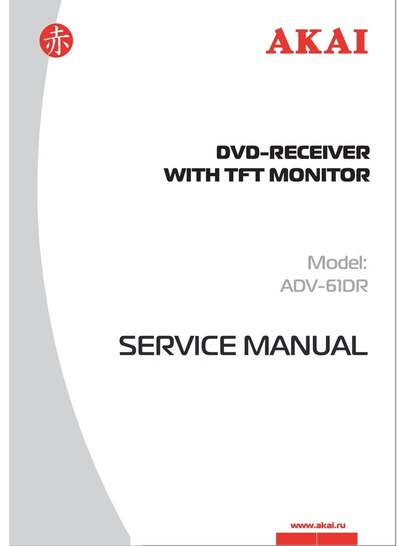 Akai ADV-61DR User manual