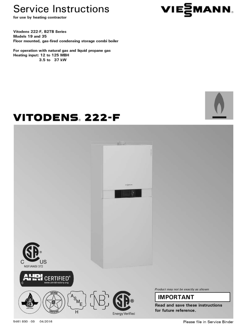 Viessmann Vitodens 222-F Operating instructions Viessmann Vitodens 222-F Operating instructions