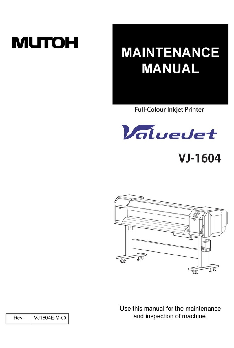 Muton ValuejetVJ-1604 User manual Muton ValuejetVJ-1604 User manual