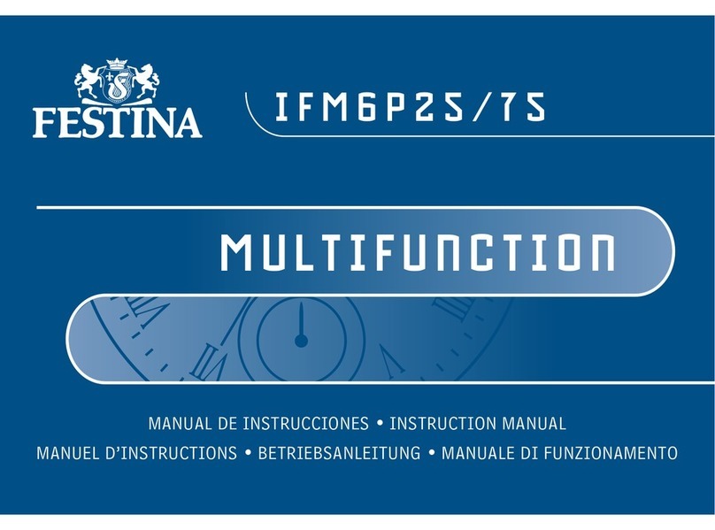 Festina IFM6P25 instruction manual