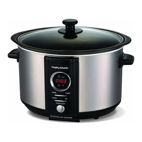 Morphy Richards 460004 instruction manual