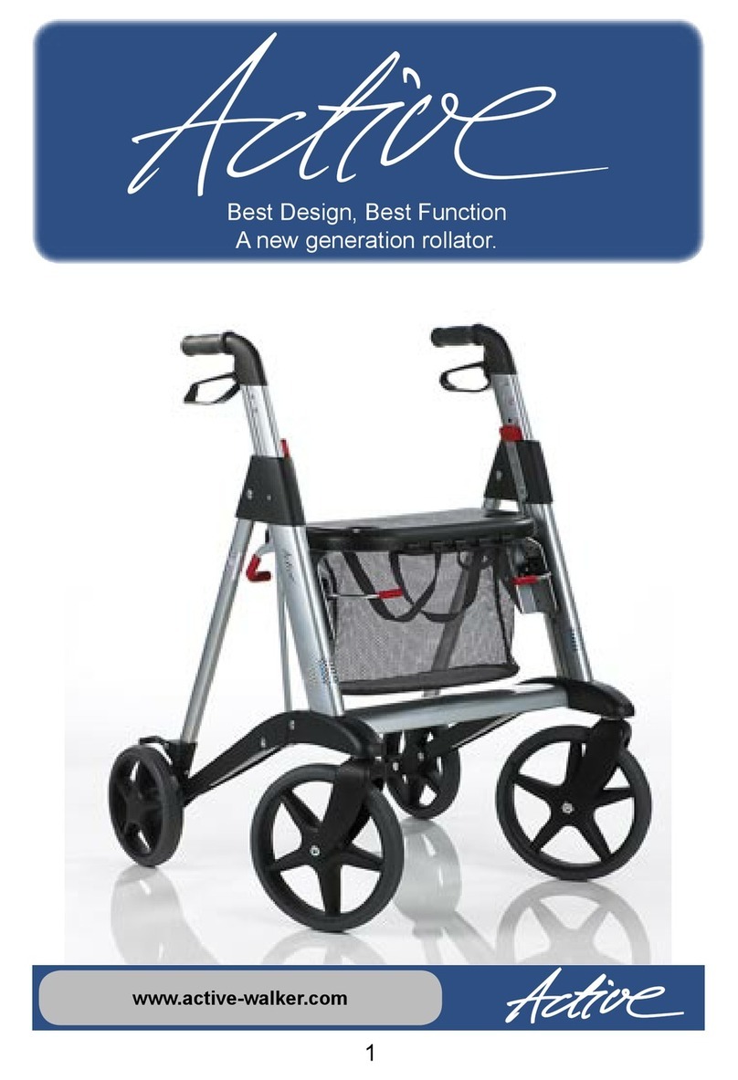 Active Rollator user guide