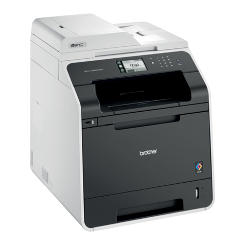 Brother MFC-L8650CDW Assembly instructions