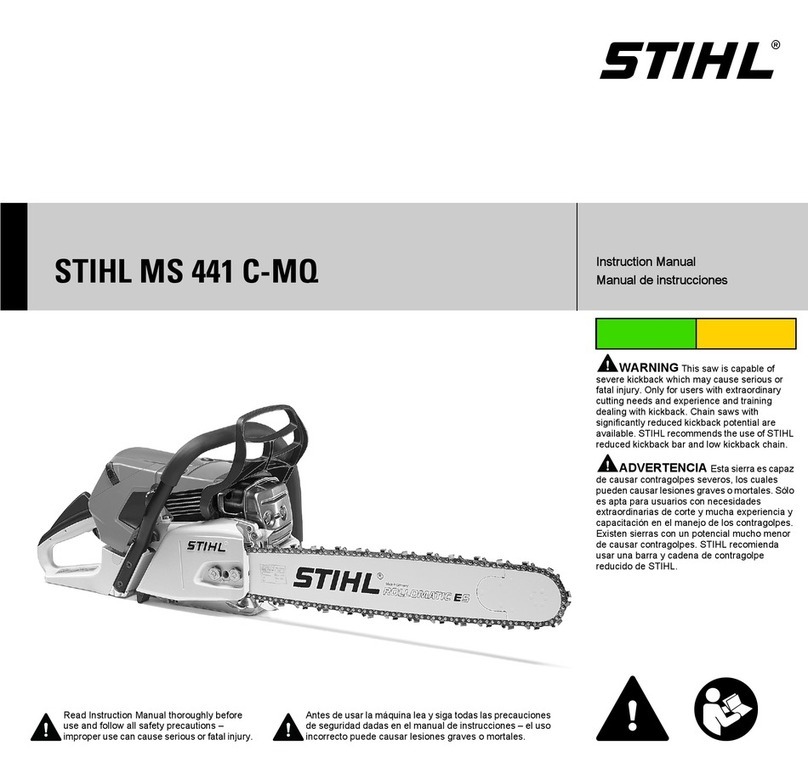 Stihl MS 441 C-MQ  Magnum User manual