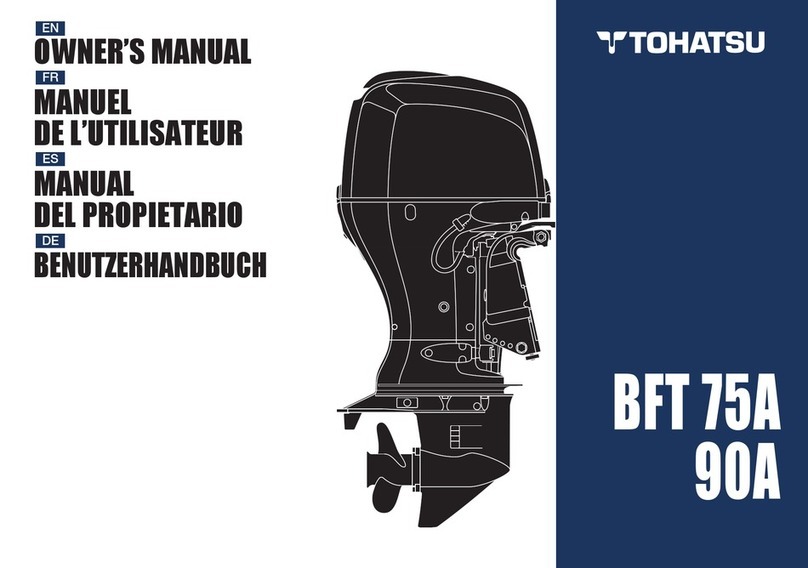 TOHATSU BFT 75A owner's manual