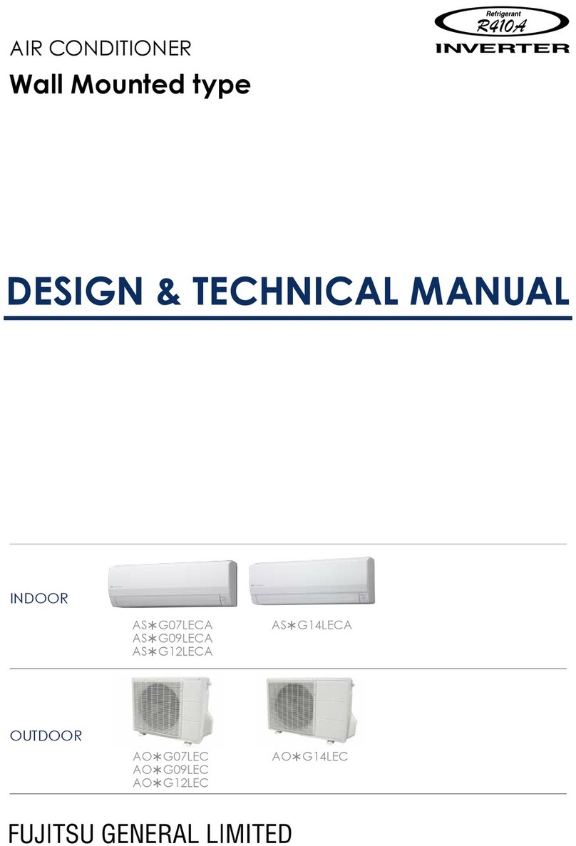 Fujitsu AS*G07LECA Service manual