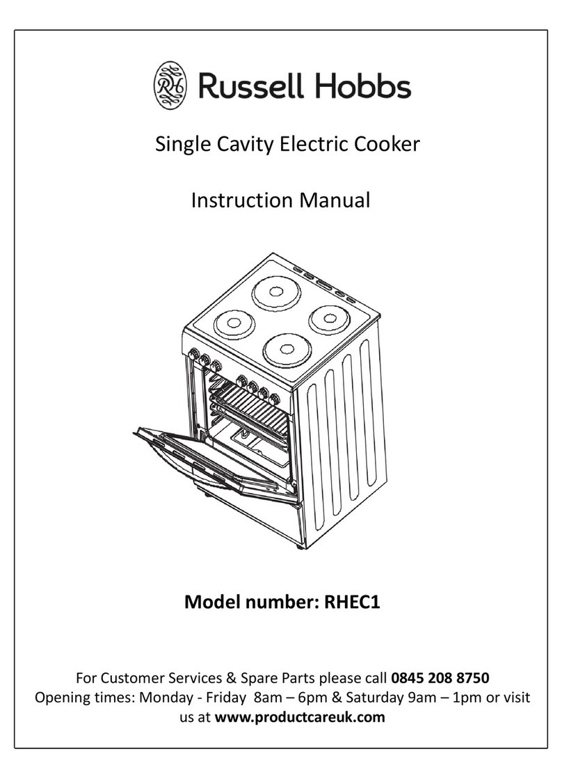 Russell Hobbs RHEC1 User manual