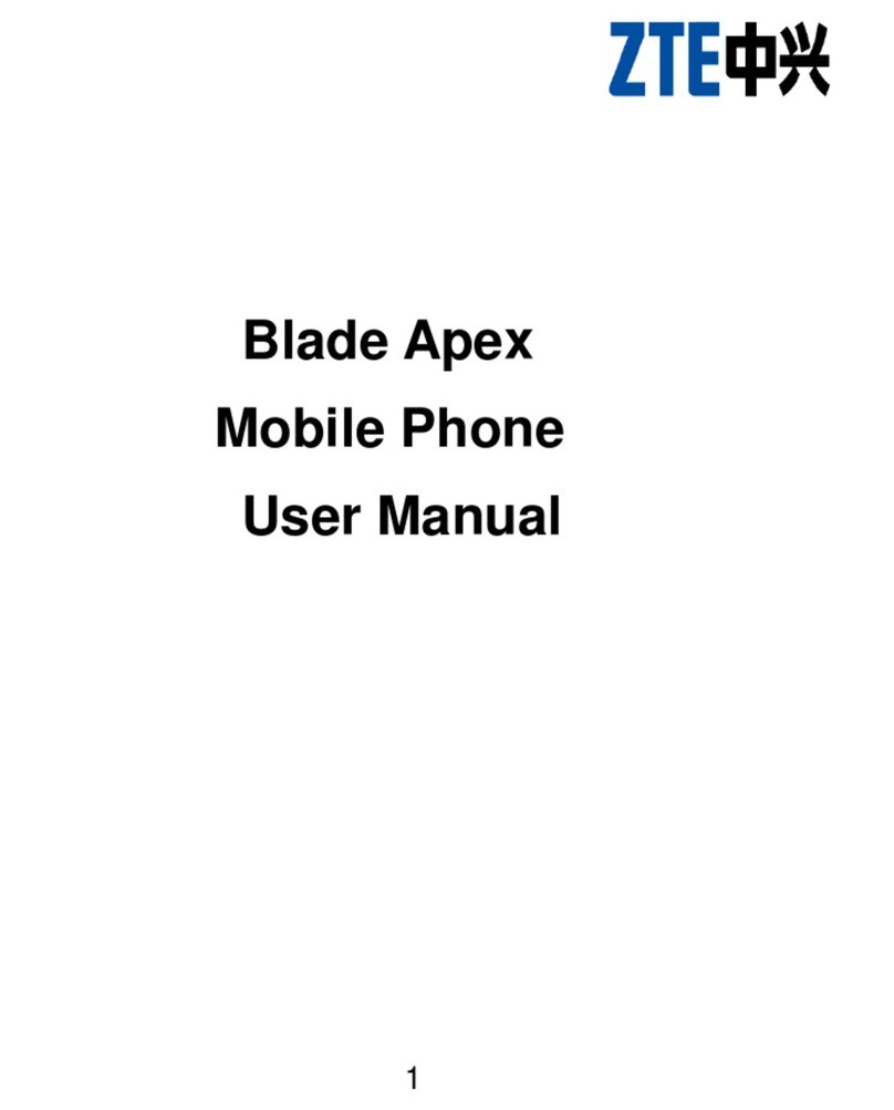 Zte Blade Apex User manual