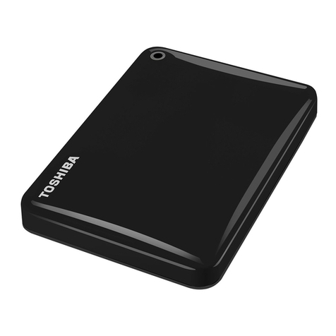 Toshiba CANVIO CONNECT II 2.5" user manual