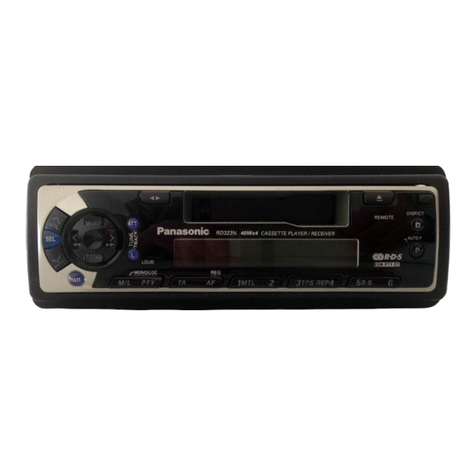 Panasonic CQ-RD333N User manual