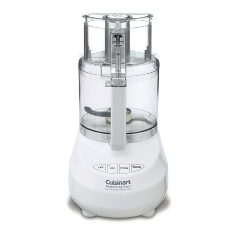 Cuisinart PowerPrep Plus EV-14 Series User manual