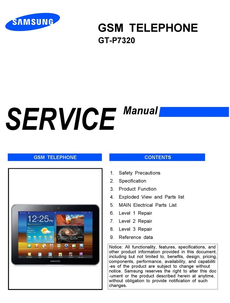 Samsung GT-P7320 Service manual