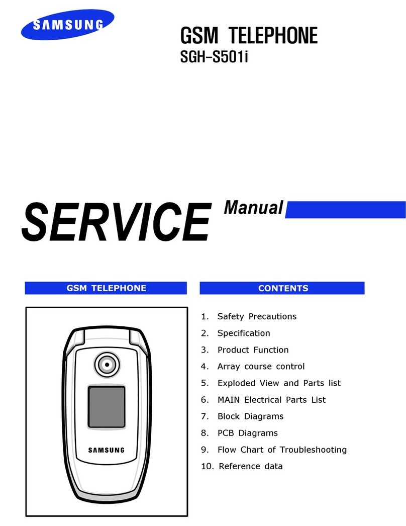 Samsung SGH-S501I Service manual