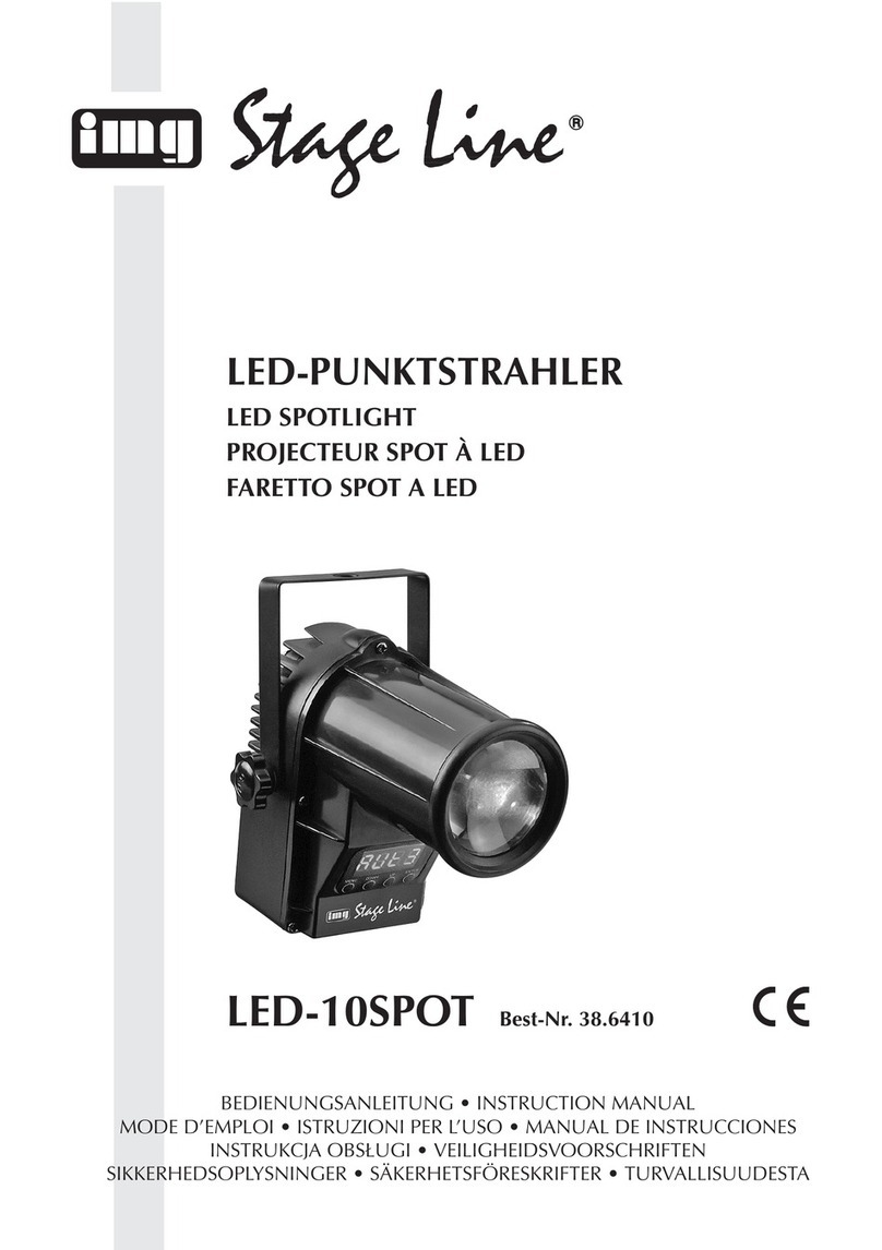 IMG STAGE LINE LED-10SPOT instruction manual