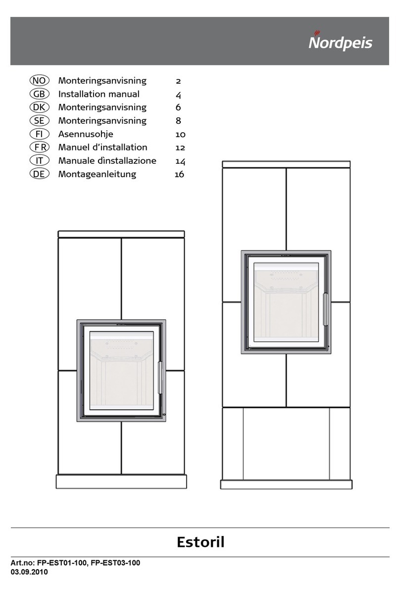 Nordpeis Estoril User manual