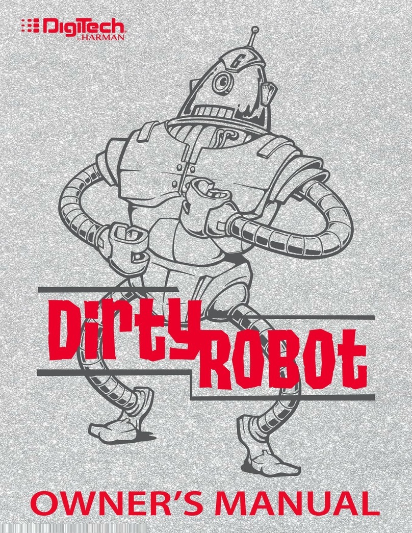 digi-tech dirty robot owner's manual