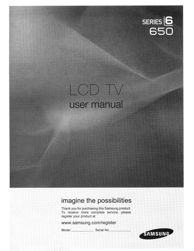 Samsung 6 series User manual Samsung 6 series User manual