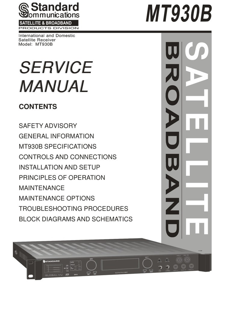 Standard Communications mt930b Service manual