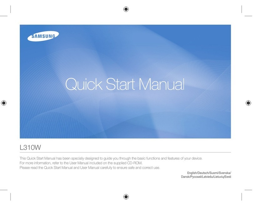 Samsung L310W Instruction manual Samsung L310W Instruction manual