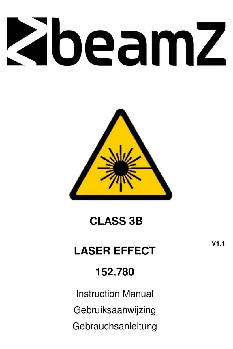 Beamz 152.780 User manual